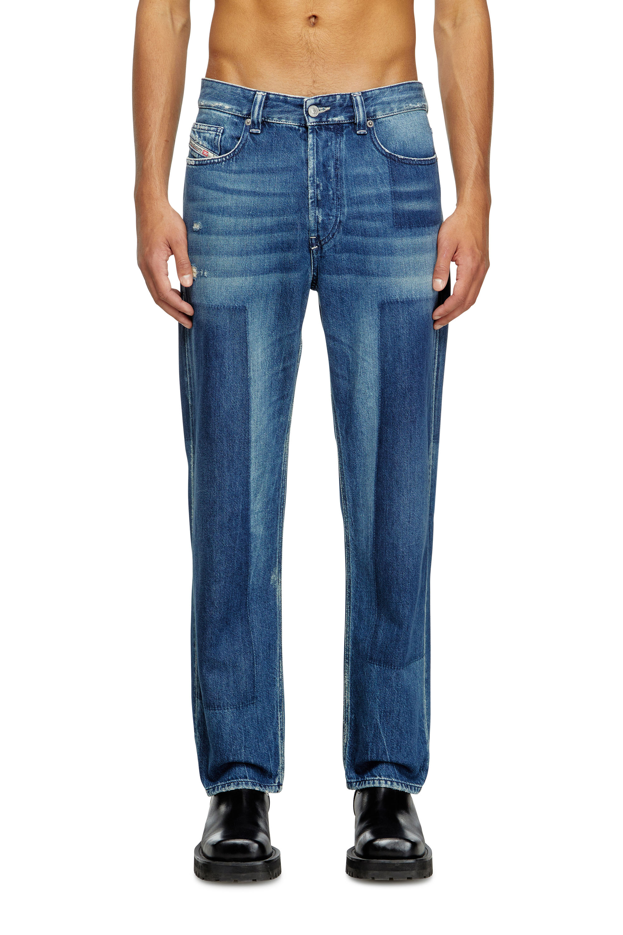 Diesel - Man's Regular Jeans 2024 D-Macs 09M52, Dark Blue - 2